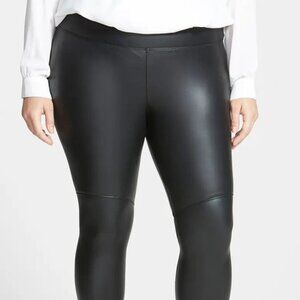 BP. Nordstrom Synthetic Leather Leggings NWT